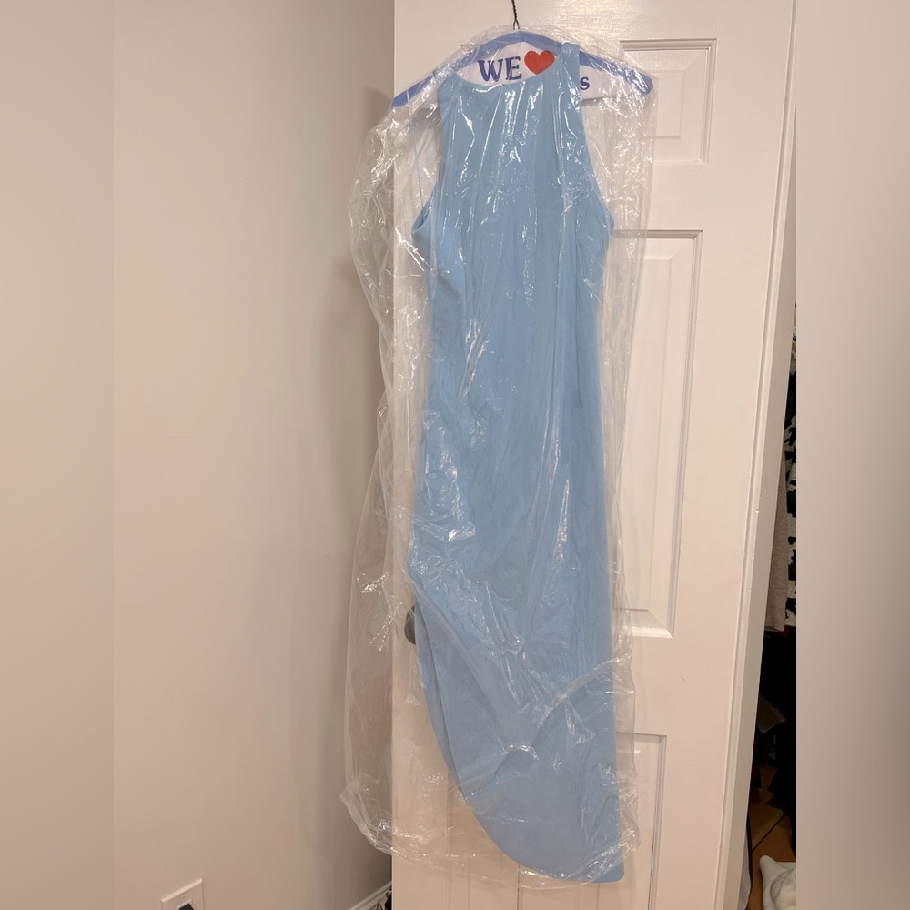 **NEW PICTURES** Revolve x ida dress in misty blue